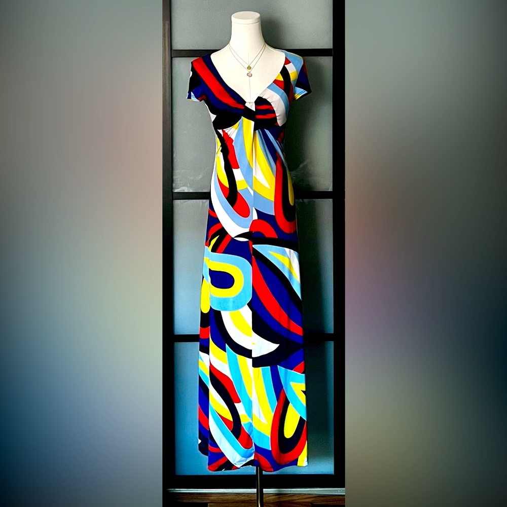 EUC*** Stunning Multicolor/Size Small / Maxi Dress